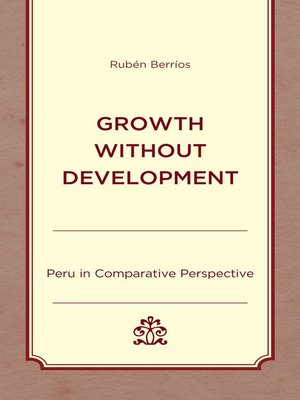cover image of Growth without Development